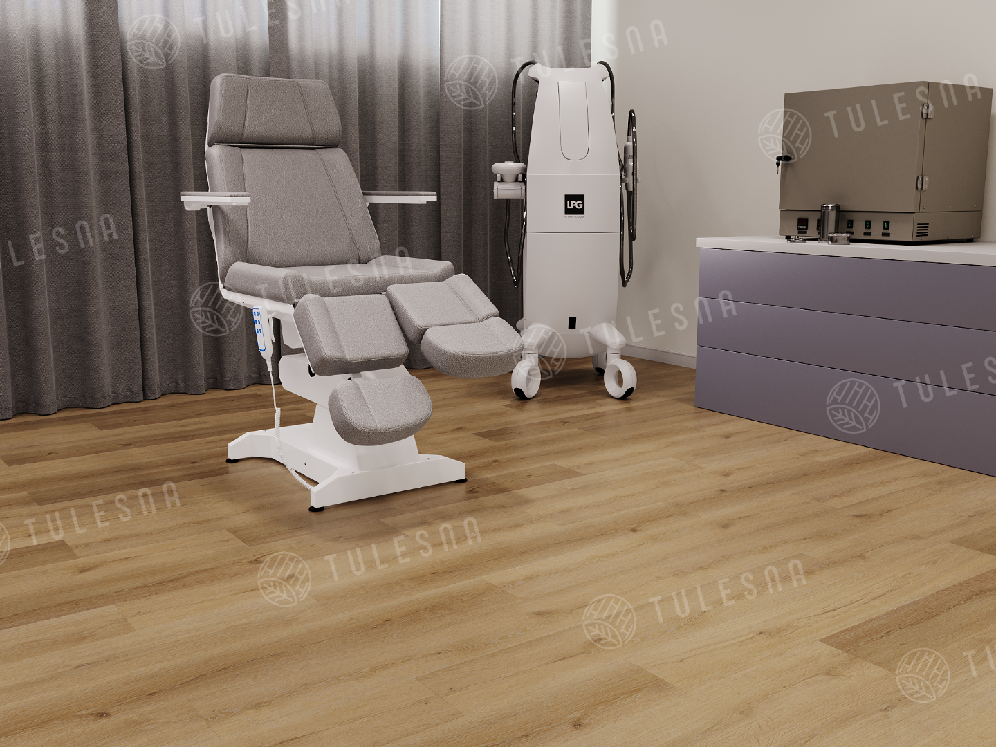 SPC Ламинат Каменно-полимерная плитка (SPC) Tulesna Verano Herma 1002-14