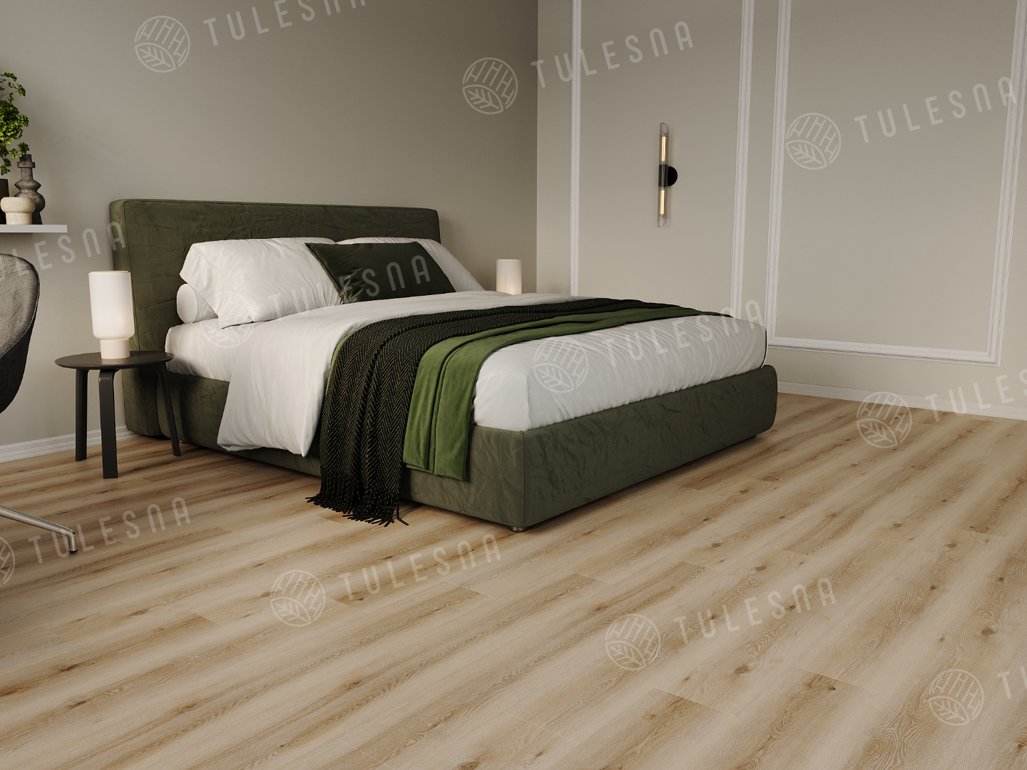 SPC Ламинат Каменно-полимерная плитка (SPC) Tulesna Verano Damazo 1002-13