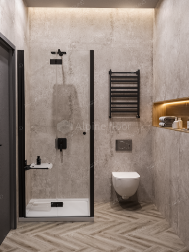 SPC Ламинат Напольная каменно-полимерная плитка LAGOM PARQUETE Bratt 1033-5