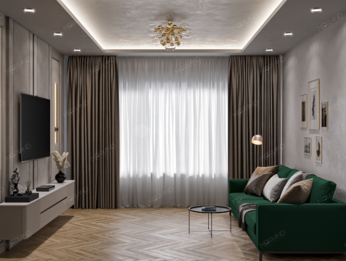 SPC Ламинат Напольная каменно-полимерная плитка LAGOM PARQUETE Sot 1033-6