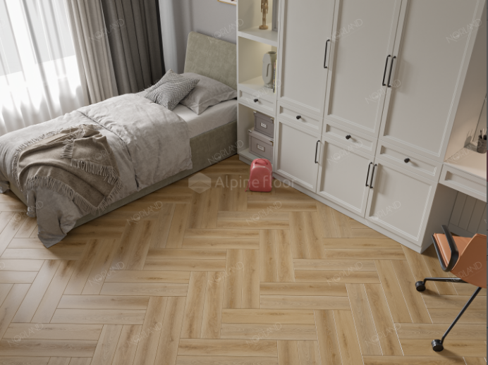 SPC Ламинат Напольная каменно-полимерная плитка LAGOM PARQUETE Varig 1033-7