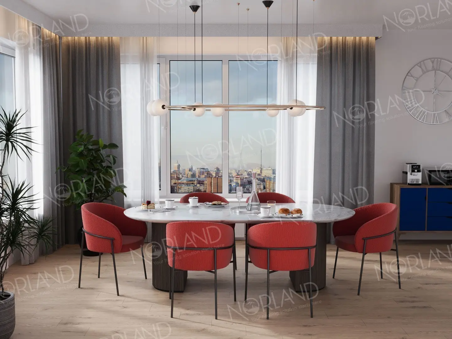 SPC Ламинат Каменно-полимерная плитка Norland Sigrid Sigrid Superior ABA ламинат Greze 1008-13 ABA