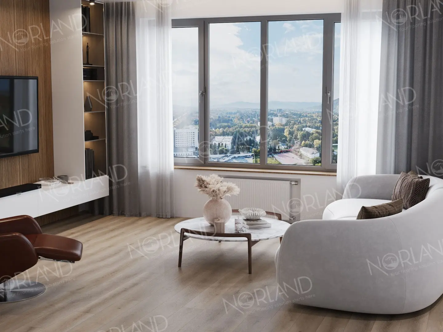 SPC Ламинат Каменно-полимерная плитка Norland Sigrid Sigrid Superior ABA ламинат Tora 1008-16 ABA