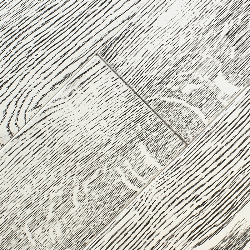 Паркетная доска Массивная доска Vecchio Модерн Дуб Белая Эмаль Чёрная Патина