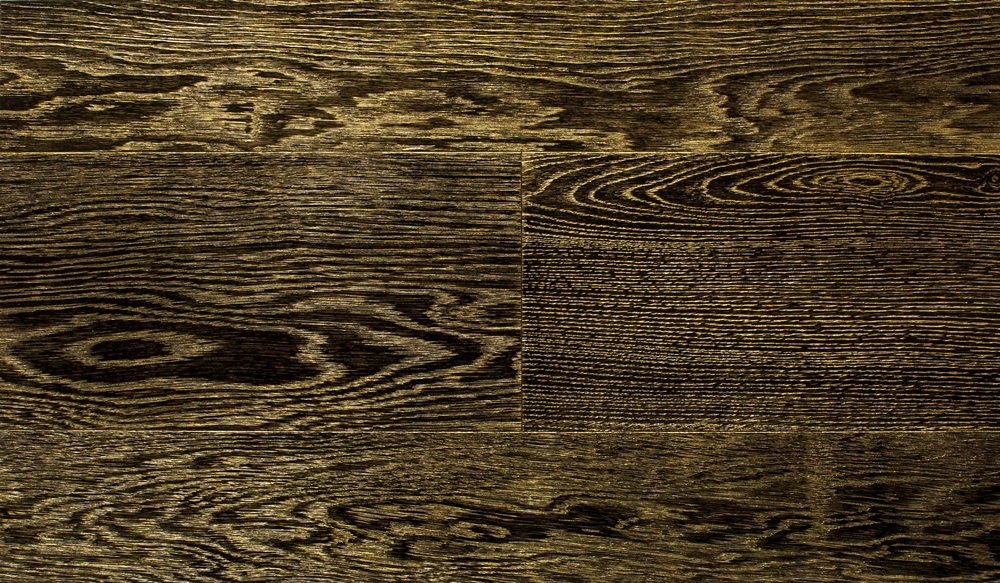 Паркетная доска Массивная доска Vecchio Модерн Дуб Черный Золото