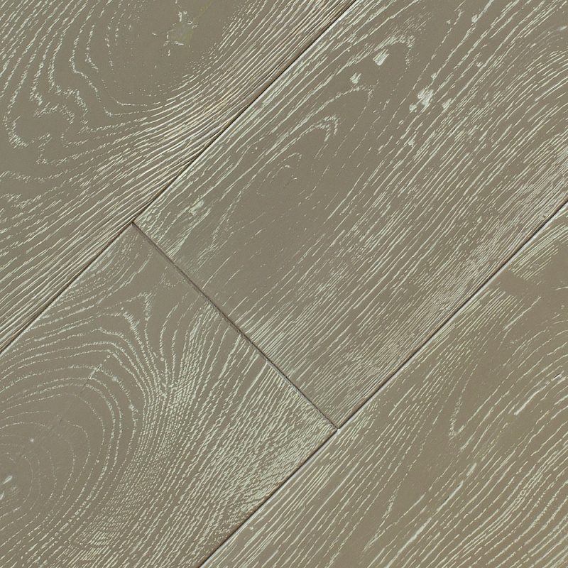 Паркетная доска Массивная доска Vecchio Модерн Дуб Грей