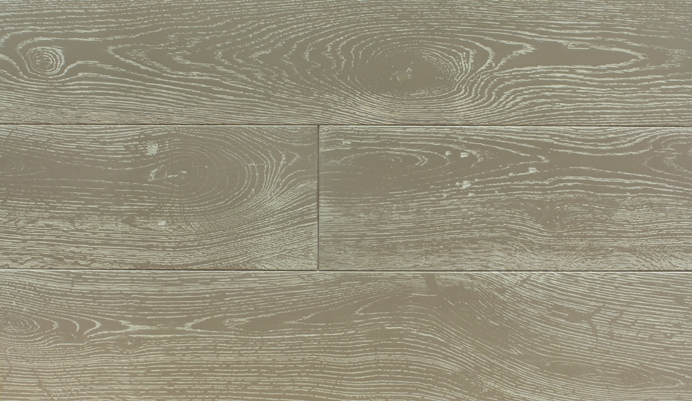 Паркетная доска Массивная доска Vecchio Модерн Дуб Грей