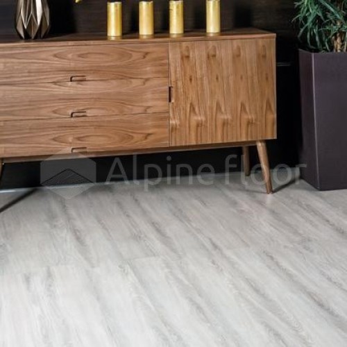 Кварцвиниловая плитка Кварцвиниловая плитка Alpine Floor EASY LINE ДУБ СНЕЖНЫЙ ECO 3-14