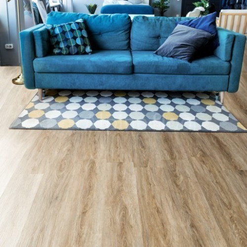 Кварцвиниловая плитка Кварцвиниловая плитка Alpine Floor EASY LINE ДУБ РЫЖИЙ ECO 3-21