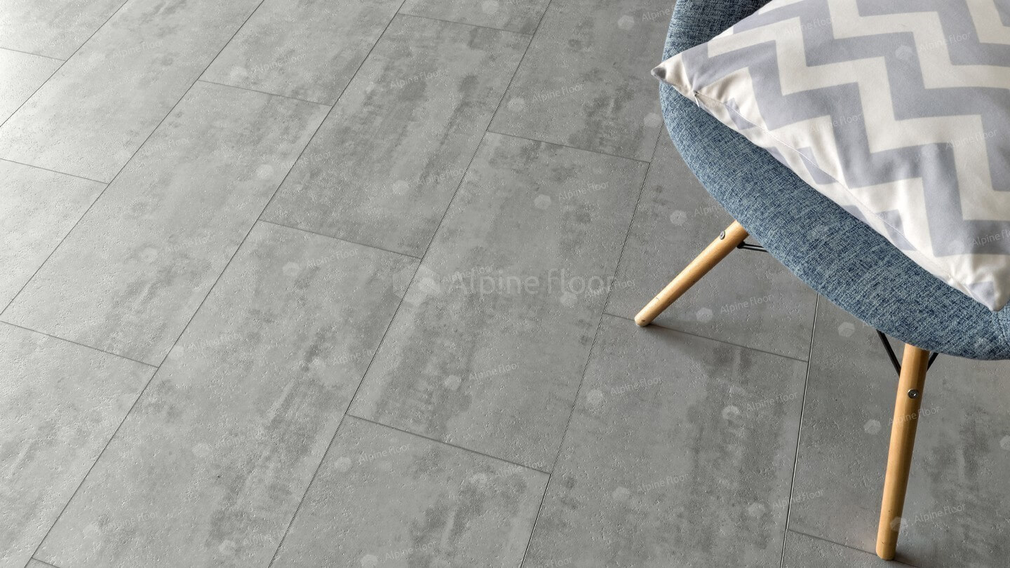 Кварцвиниловая плитка Кварцвиниловая плитка Alpine Floor Light Stone Самерсет ECO-15-6