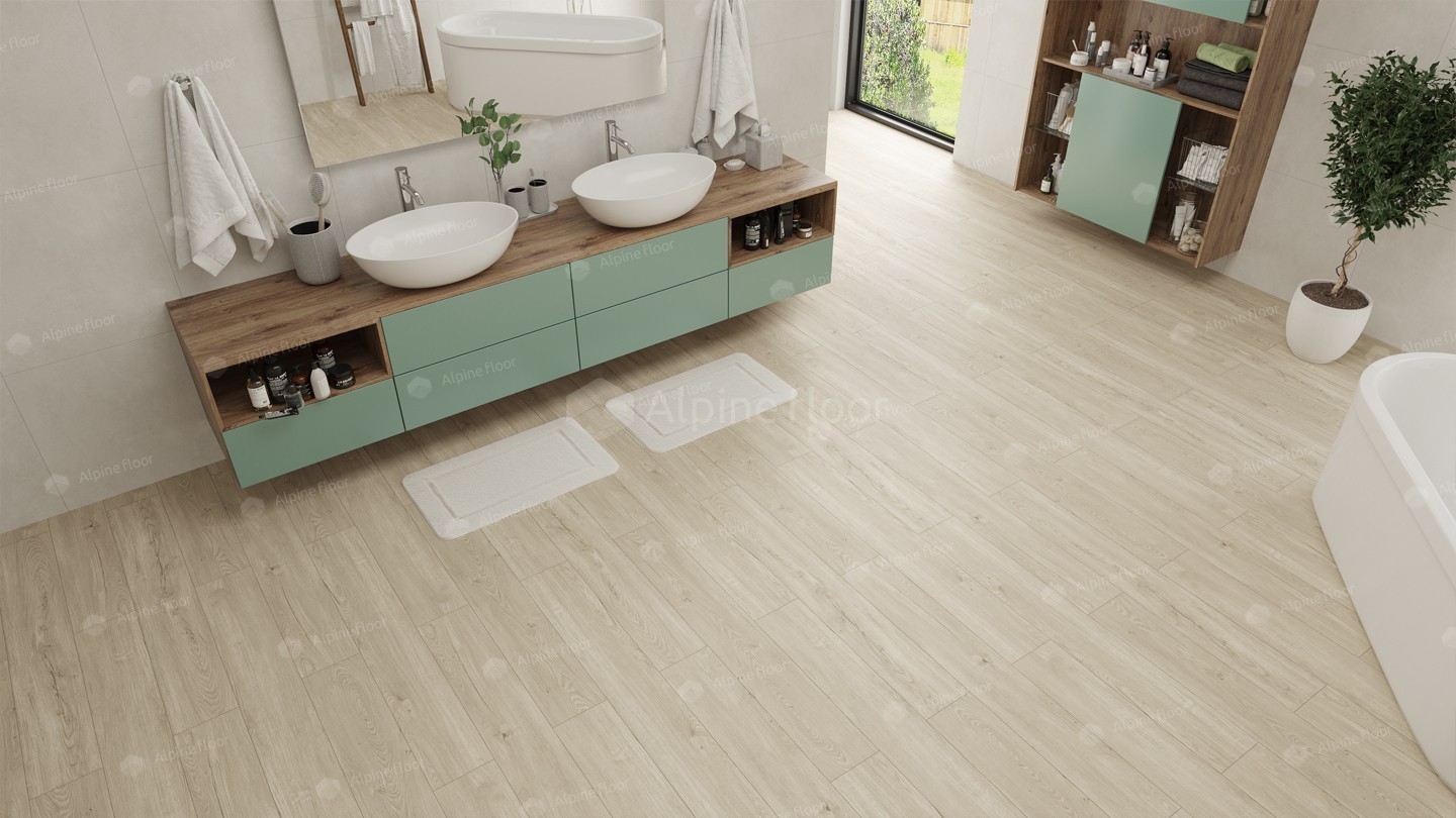 Кварцвиниловая плитка Кварц-виниловая плитка Alpine Floor Секвойя Серая ЕСО 6-5 LVT