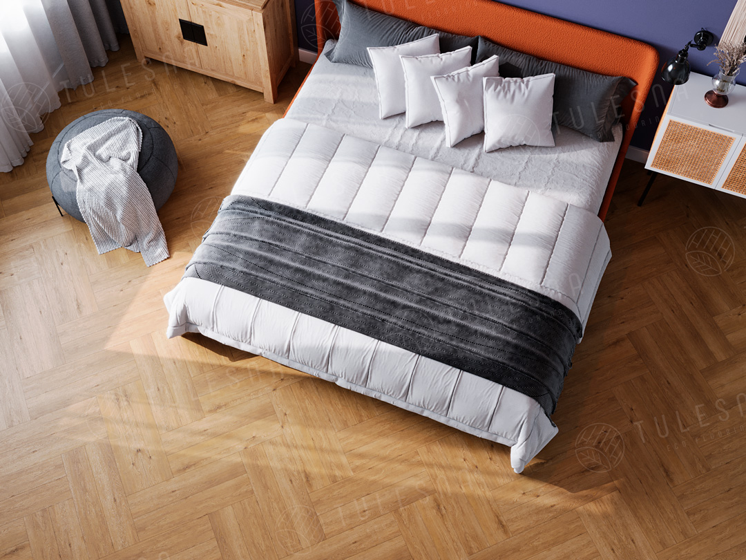 Виниловые полы Кварцвиниловая плитка Tulesna Art Parquet LVT TESORO 1005-101