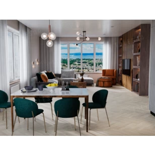 Кварцвиниловая плитка Tulesna Art Parquet LVT Radiante 1005-401