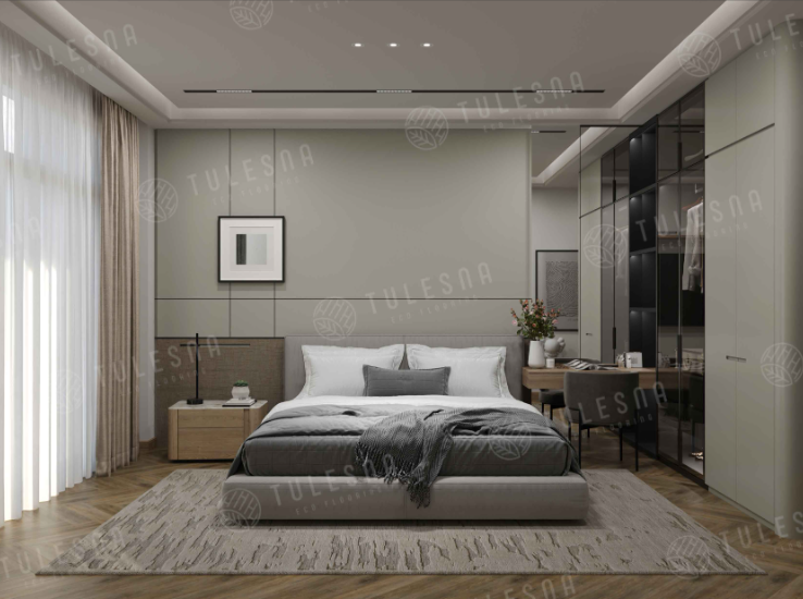 Виниловые полы Кварцвиниловая плитка Tulesna Art Parquet LVT Divino 1005-801