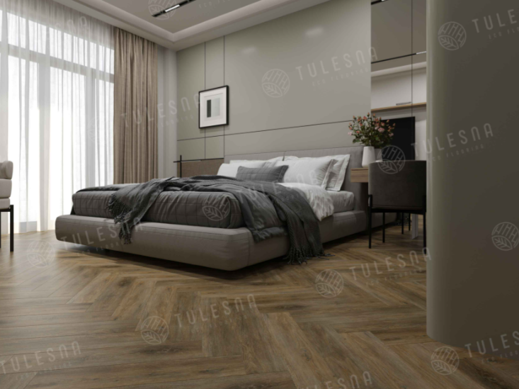 Виниловые полы Кварцвиниловая плитка Tulesna Art Parquet LVT Divino 1005-801