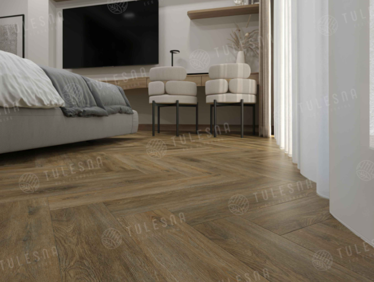 Виниловые полы Кварцвиниловая плитка Tulesna Art Parquet LVT Divino 1005-801
