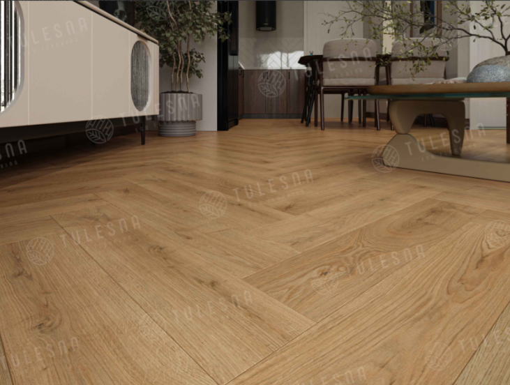 Виниловые полы Кварцвиниловая плитка Tulesna Art Parquet LVT Nobile 1005-1101