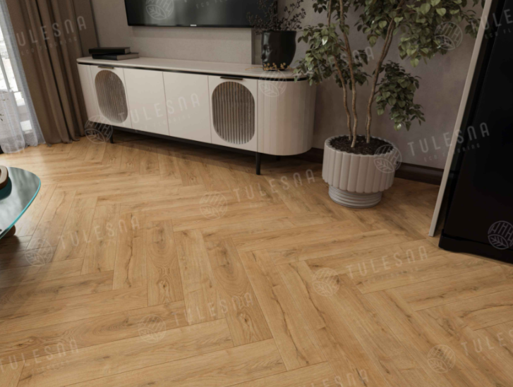 Виниловые полы Кварцвиниловая плитка Tulesna Art Parquet LVT Nobile 1005-1101