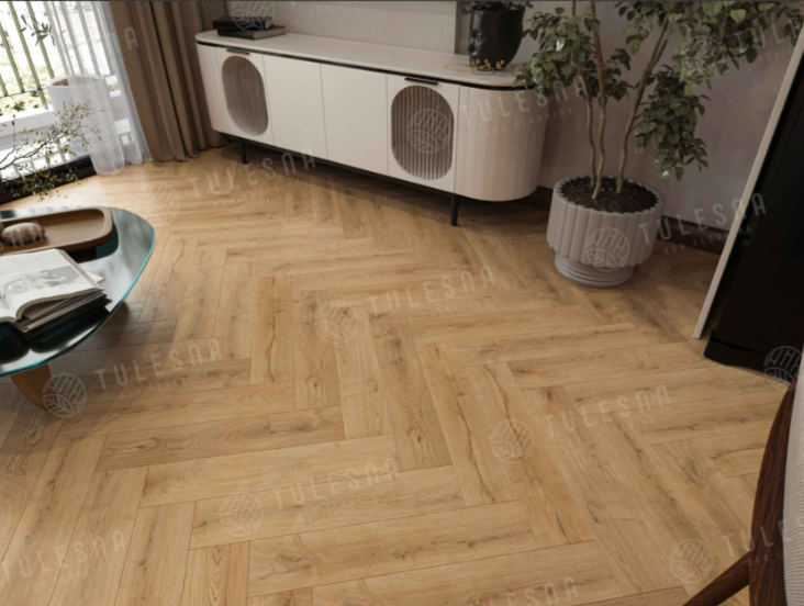 Виниловые полы Кварцвиниловая плитка Tulesna Art Parquet LVT Nobile 1005-1101
