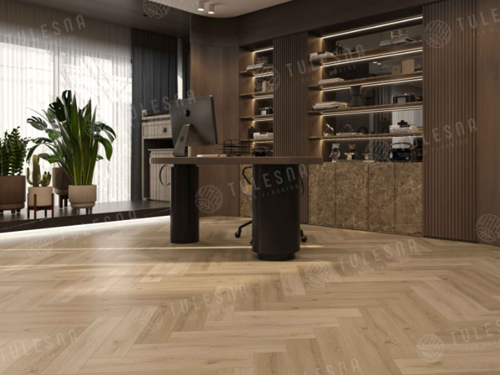 Виниловые полы Кварцвиниловая плитка Tulesna Art Parquet LVT Caldo 1005-501