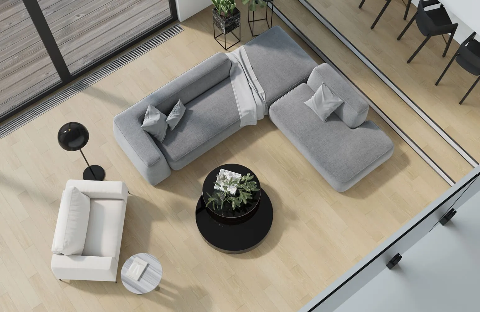 Кварцевый паркет Кварцевый Паркет Quartz Parquet Классик Дуб Австрийский 418 7/1,2 мм