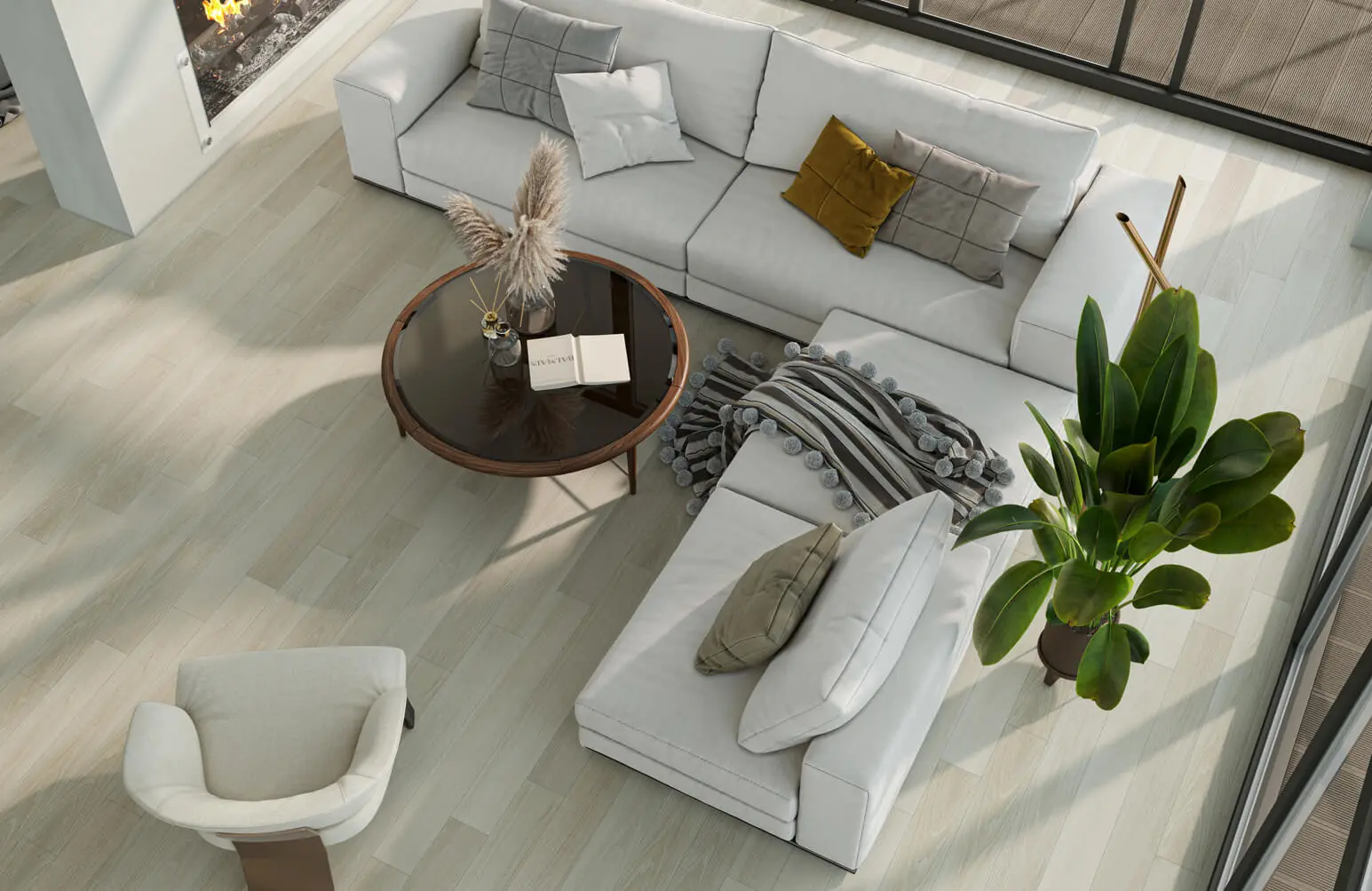 Кварцевый паркет Кварцевый Паркет Quartz Parquet Классик Дуб Лимба 405 7/1,2 мм