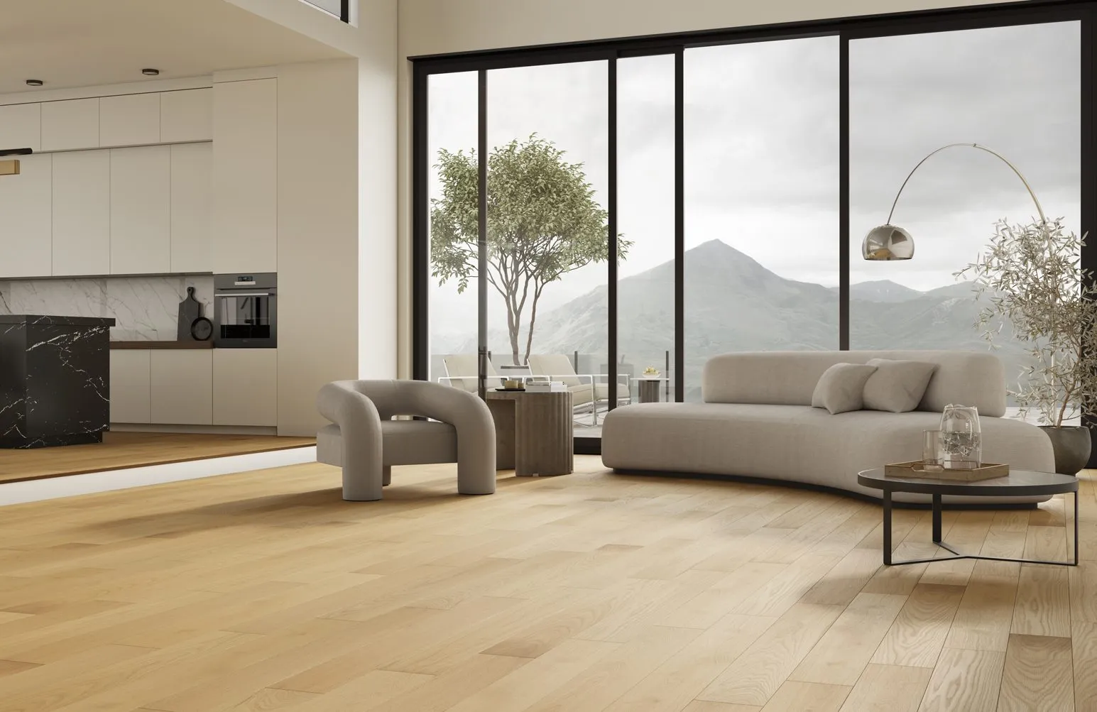 Кварцевый паркет Кварцевый Паркет Quartz Parquet Классик Дуб Медовый Раф 463 7/1,2 мм