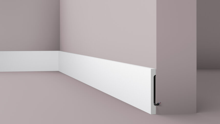 Сопутствующие товары Плинтус Cosca Decor AP27 230x16x2400 мм