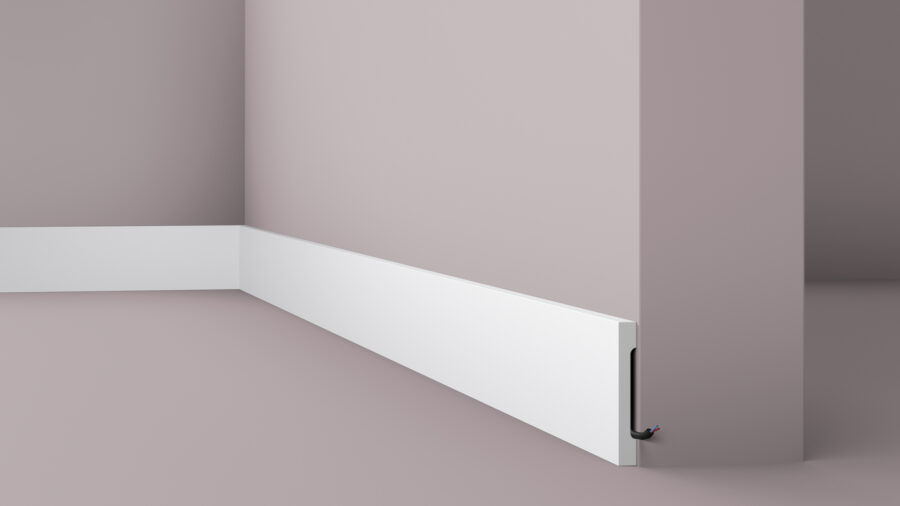 Сопутствующие товары Плинтус Cosca Decor AP27 230x16x2400 мм