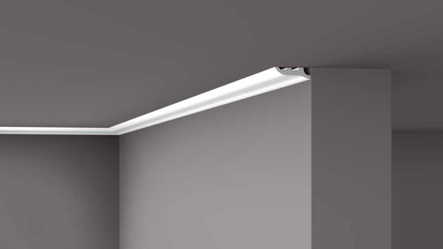 Сопутствующие товары Плинтус Cosca Decor AP27 230x16x2400 мм