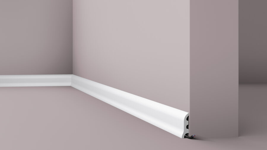 Сопутствующие товары Плинтус Cosca Decor AP27 230x16x2400 мм