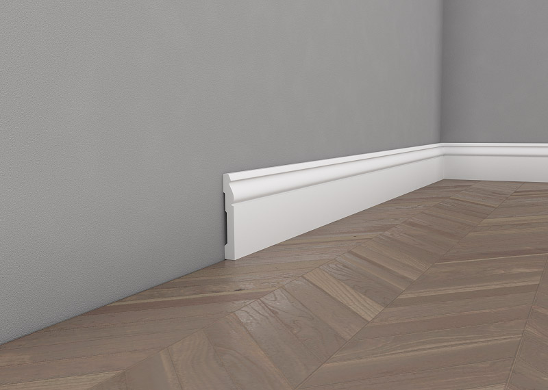 Сопутствующие товары Плинтус Cosca Decor AP27 230x16x2400 мм