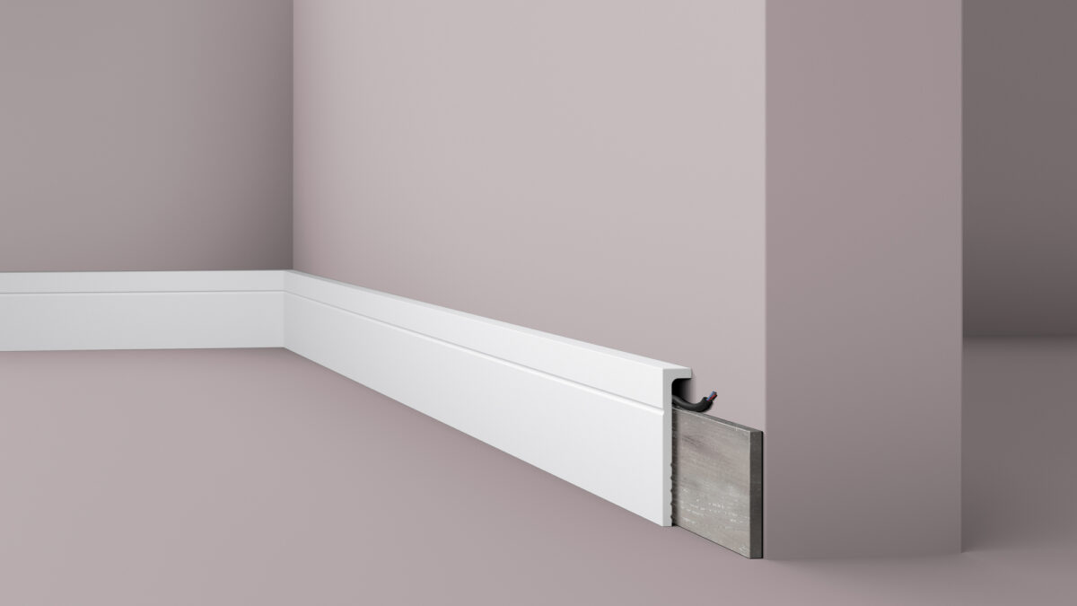 Сопутствующие товары Плинтус Cosca Decor AP27 230x16x2400 мм