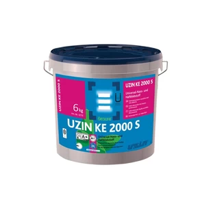 UZIN KE 2000 S Дисперсионный клей для винила, ковролина 6 кг