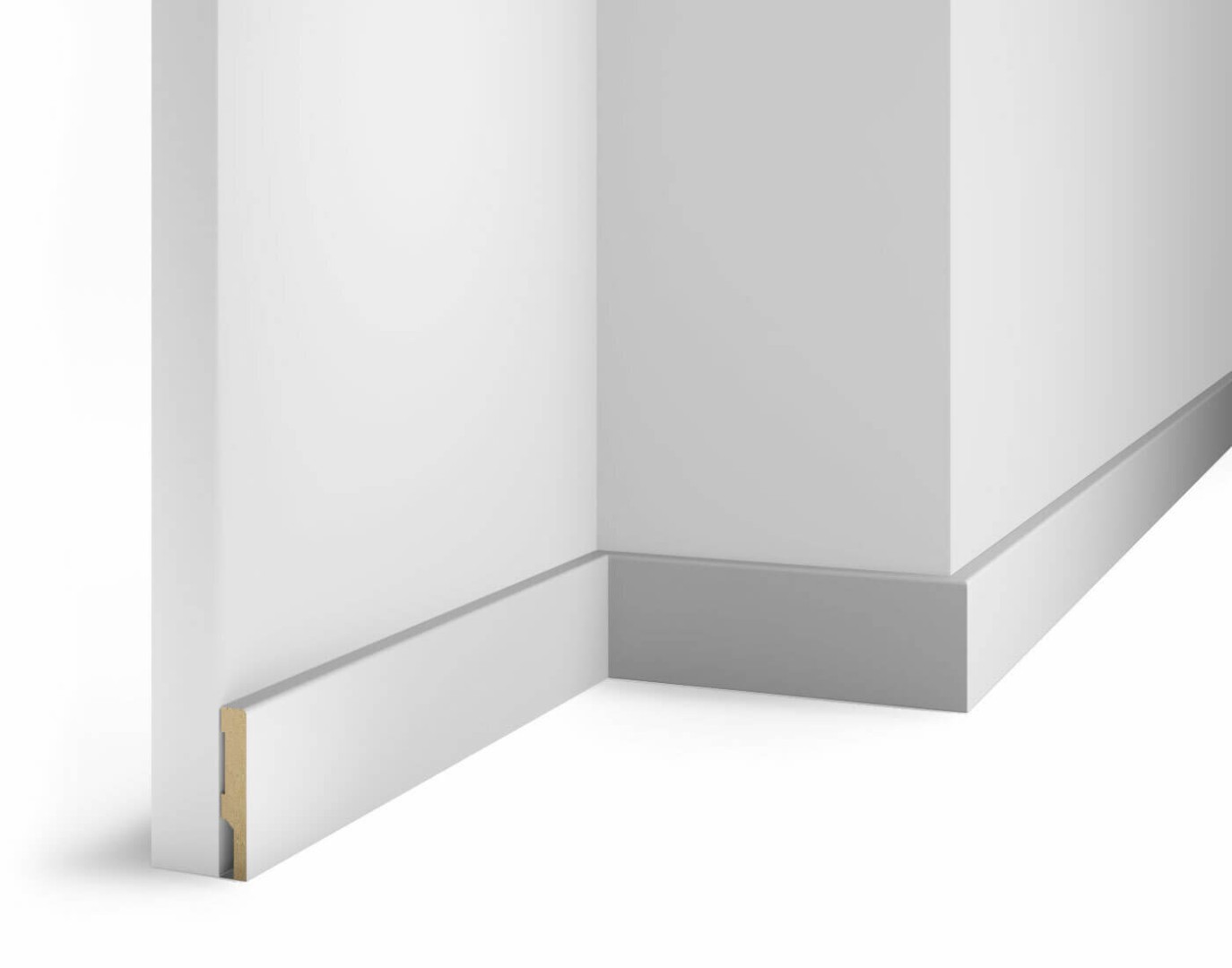 Отделка стен и потолка Плинтус Cosca Decor AP71 58x10x2400 мм