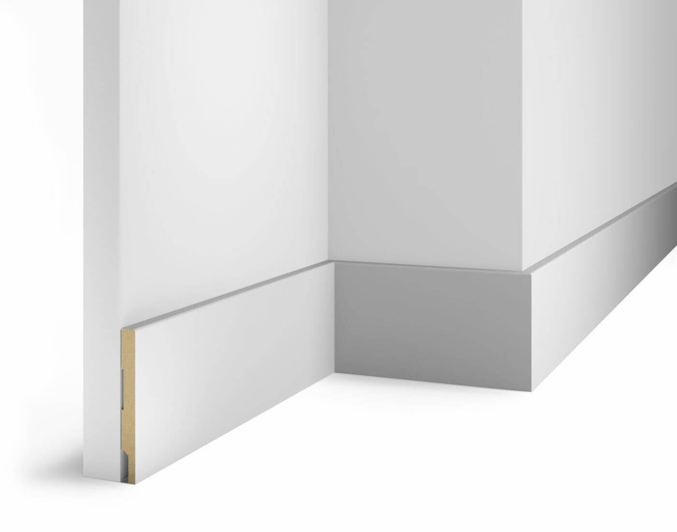 Отделка стен и потолка Плинтус Cosca Decor AP73 95x10x2400 мм