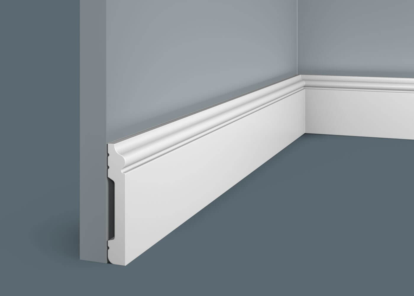 Отделка стен и потолка Плинтус Cosca Decor PX002 79х13х2000 мм