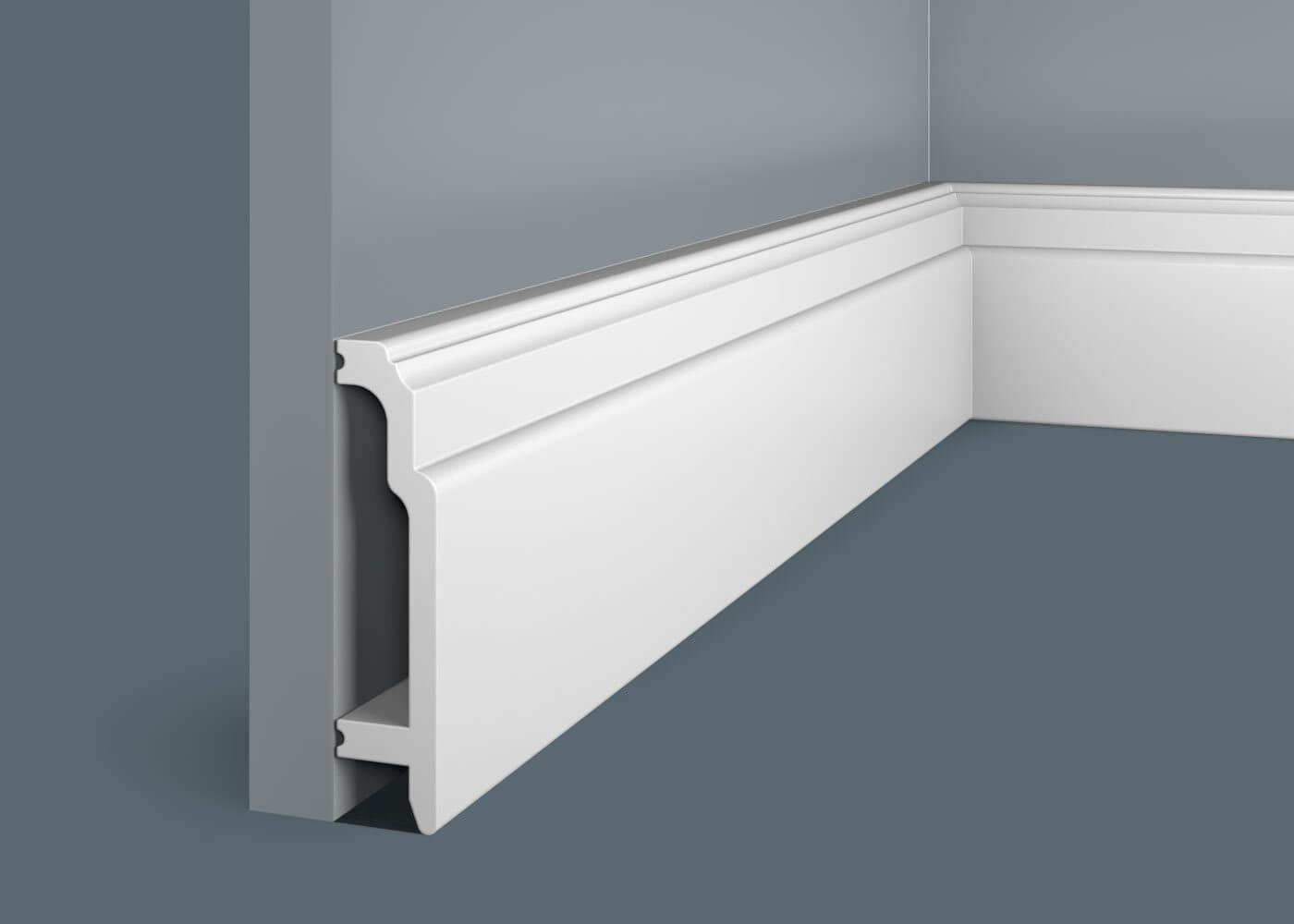 Отделка стен и потолка Плинтус Cosca Decor PX003 102х24х2000 мм