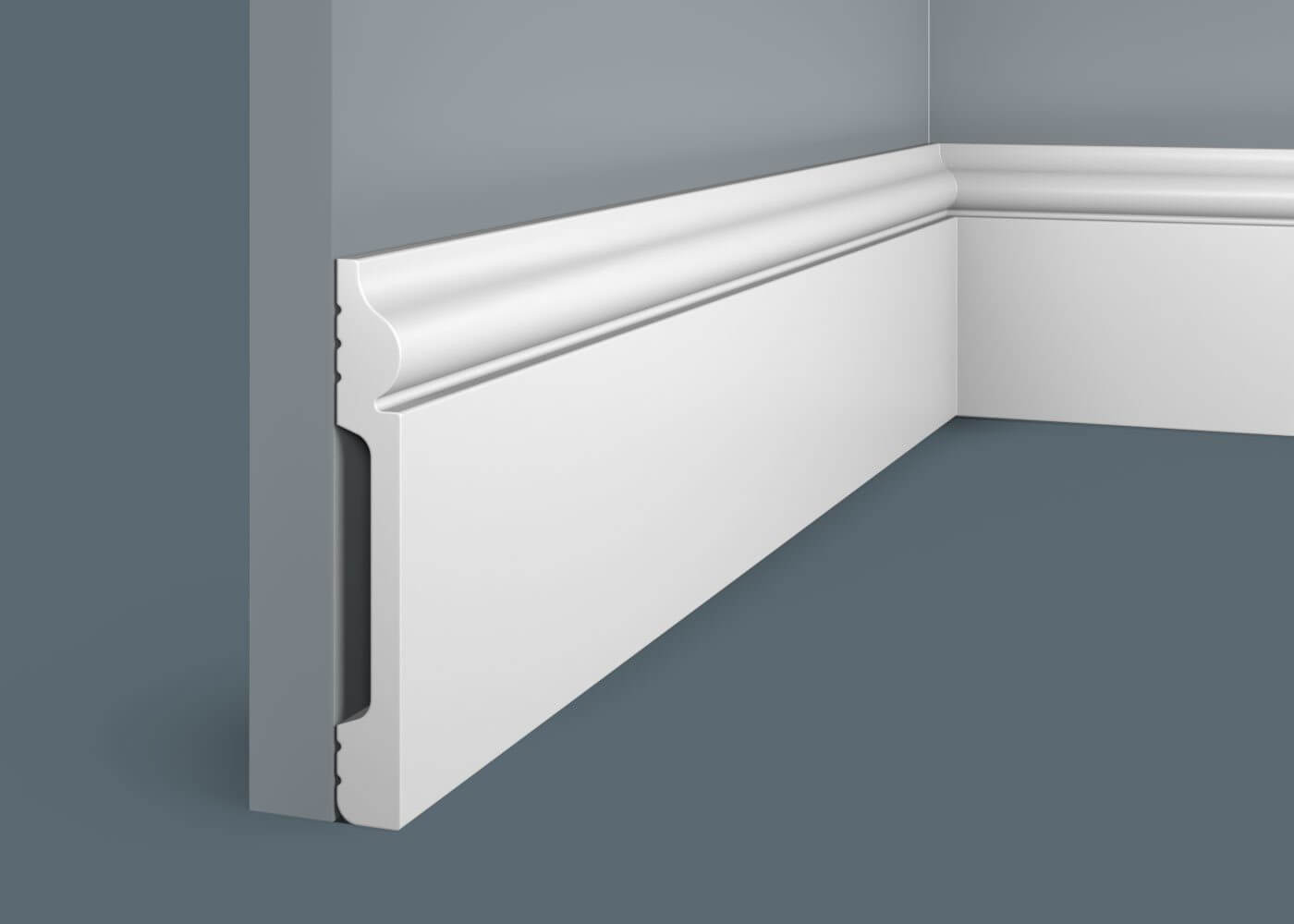 Отделка стен и потолка Плинтус Cosca Decor PX004 119х15х2000 мм