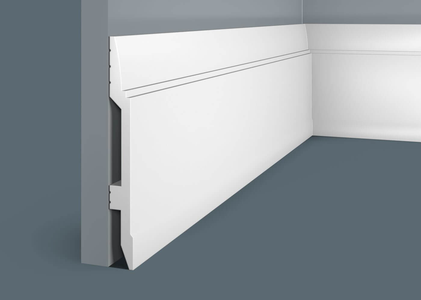 Отделка стен и потолка Плинтус Cosca Decor PX007 150х17х2000 мм