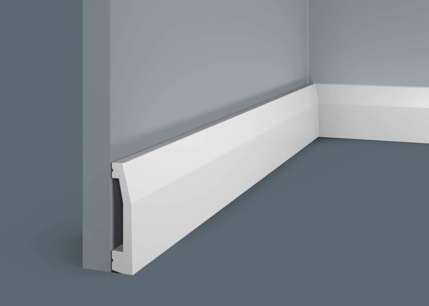 Отделка стен и потолка Плинтус Cosca Decor PX008 70х15х2000 мм