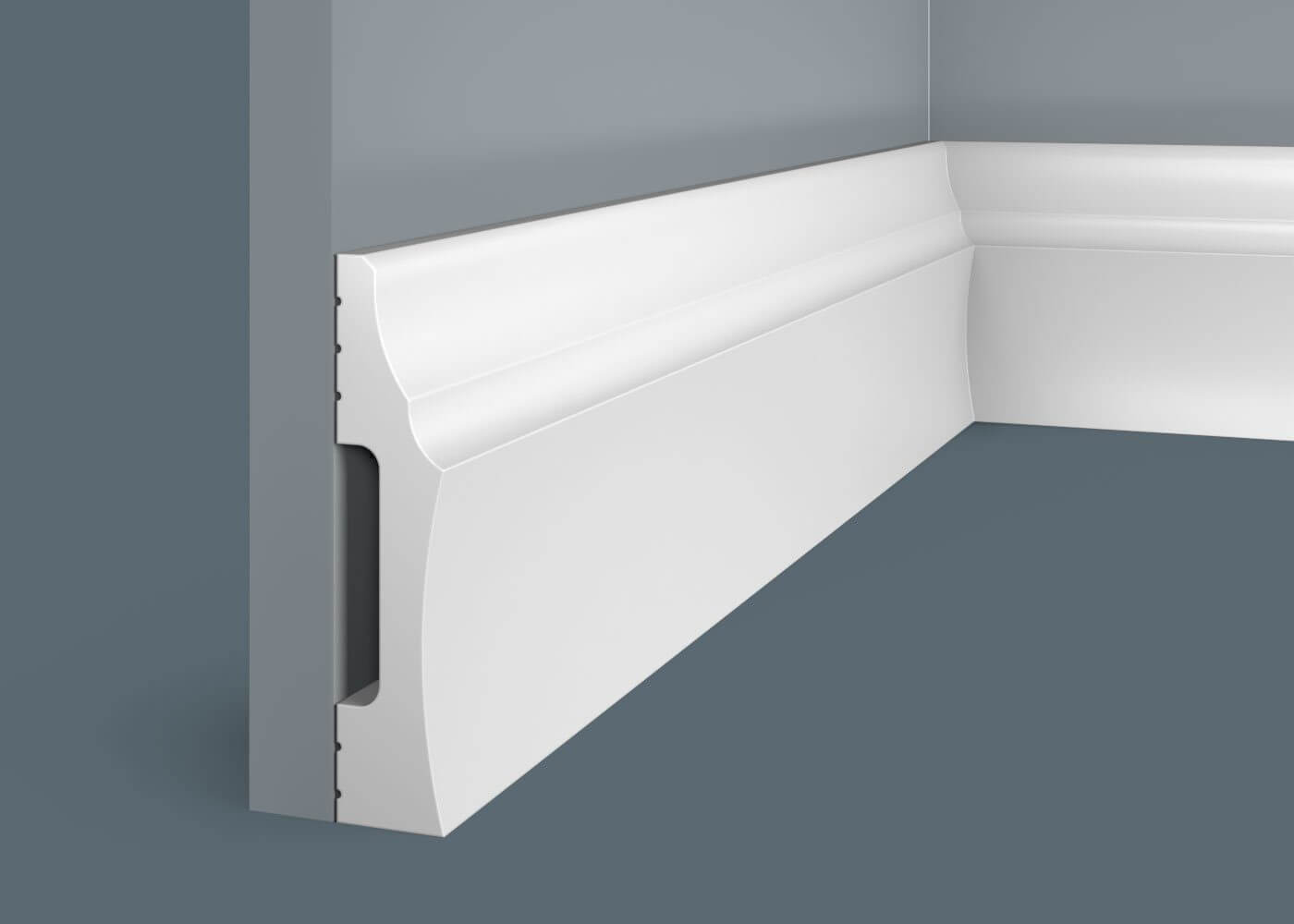 Отделка стен и потолка Плинтус Cosca Decor PX009 120х25х2000 мм