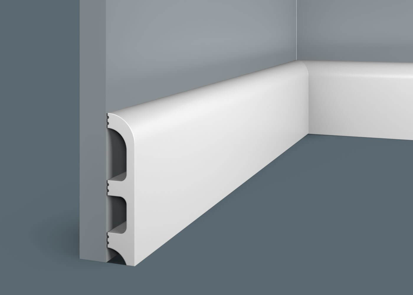 Отделка стен и потолка Плинтус Cosca Decor PX014 99х20х2000 мм