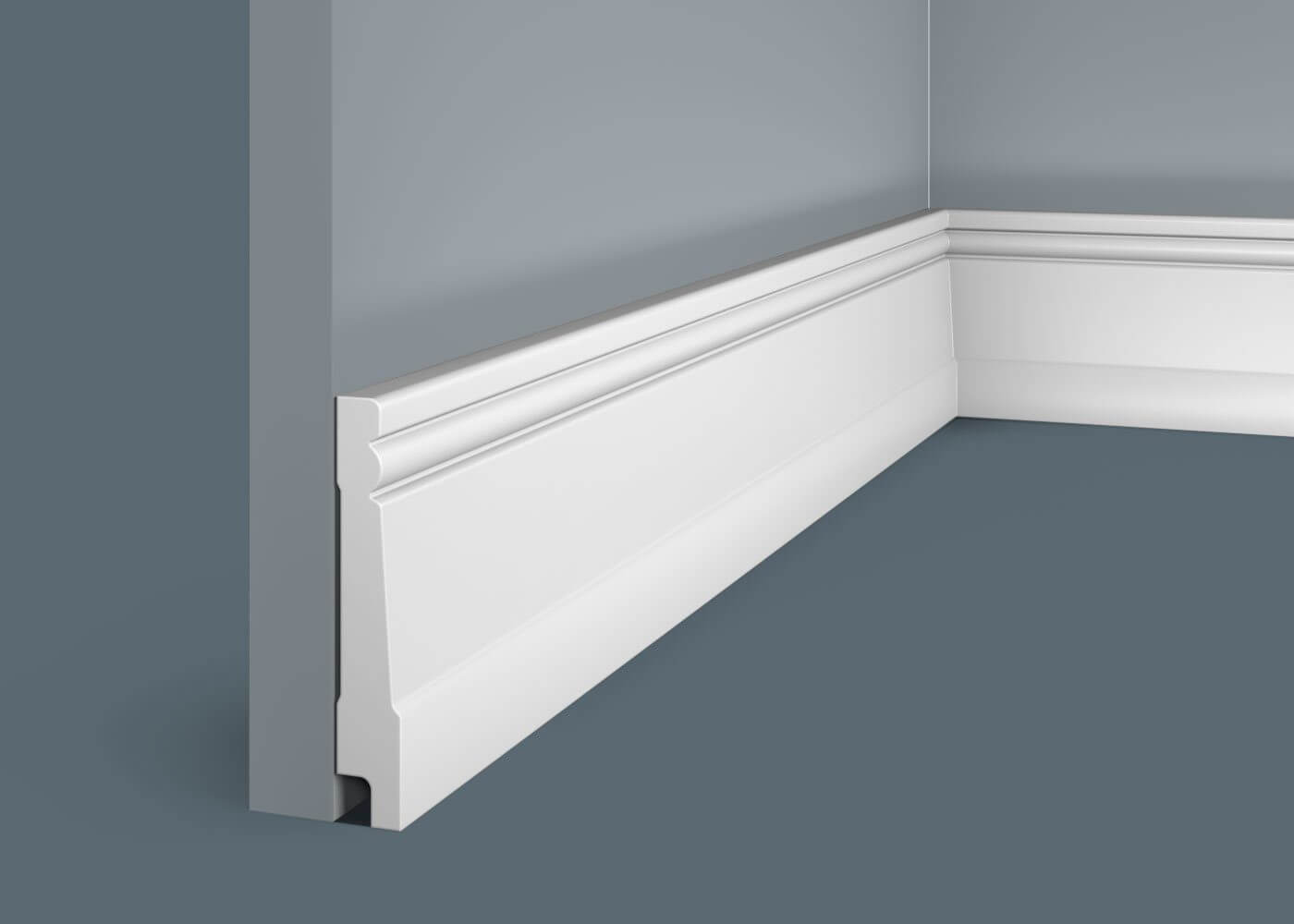 Отделка стен и потолка Плинтус Cosca Decor PX016 90х15х2000 мм