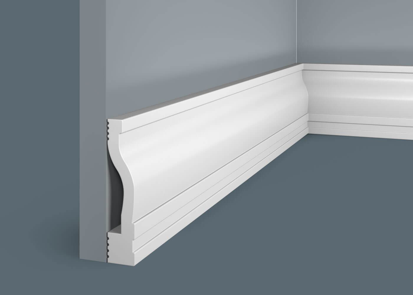 Отделка стен и потолка Плинтус Cosca Decor PX017 95х20х2000 мм