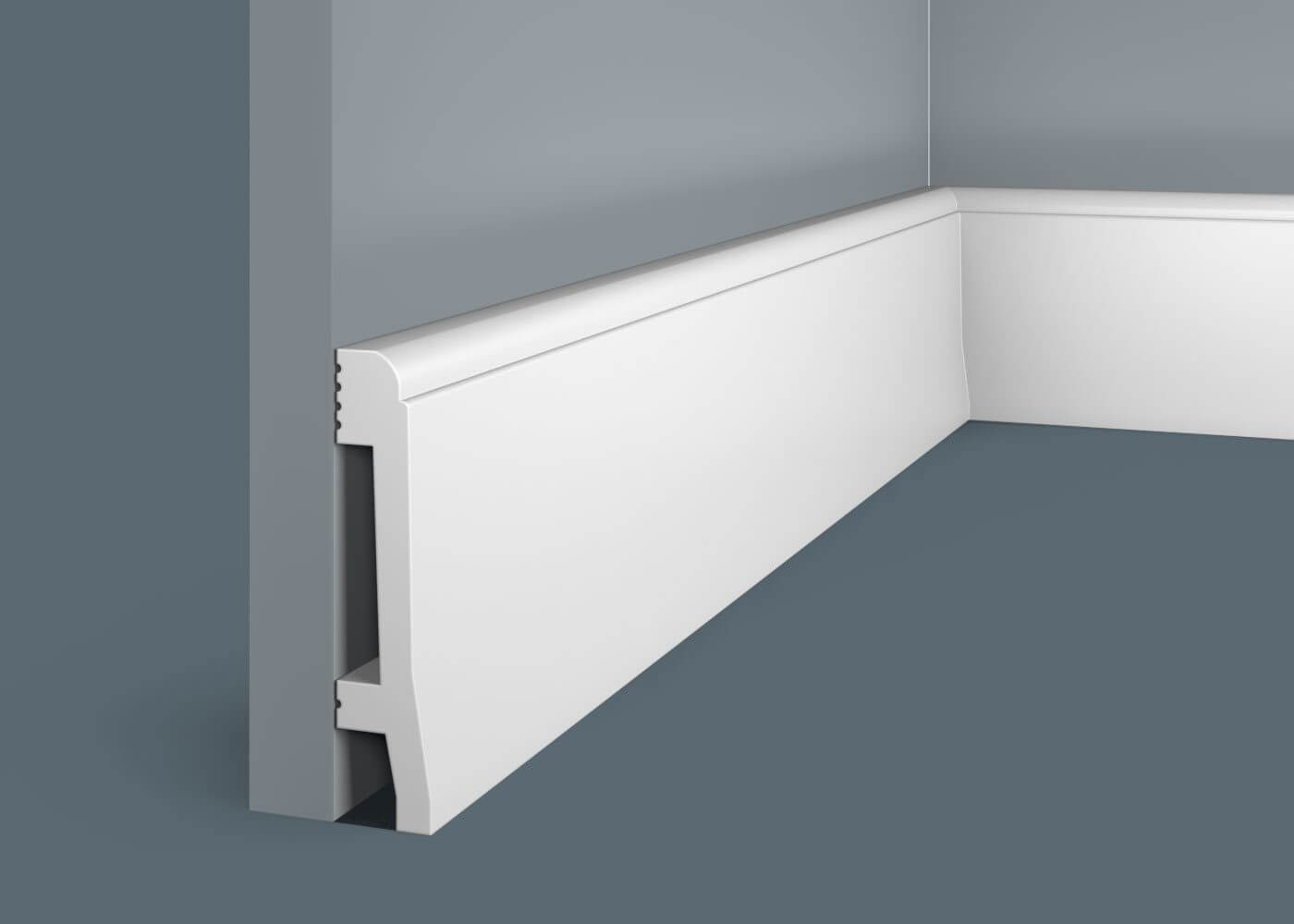 Отделка стен и потолка Плинтус Cosca Decor PX022 100х22х2000 мм