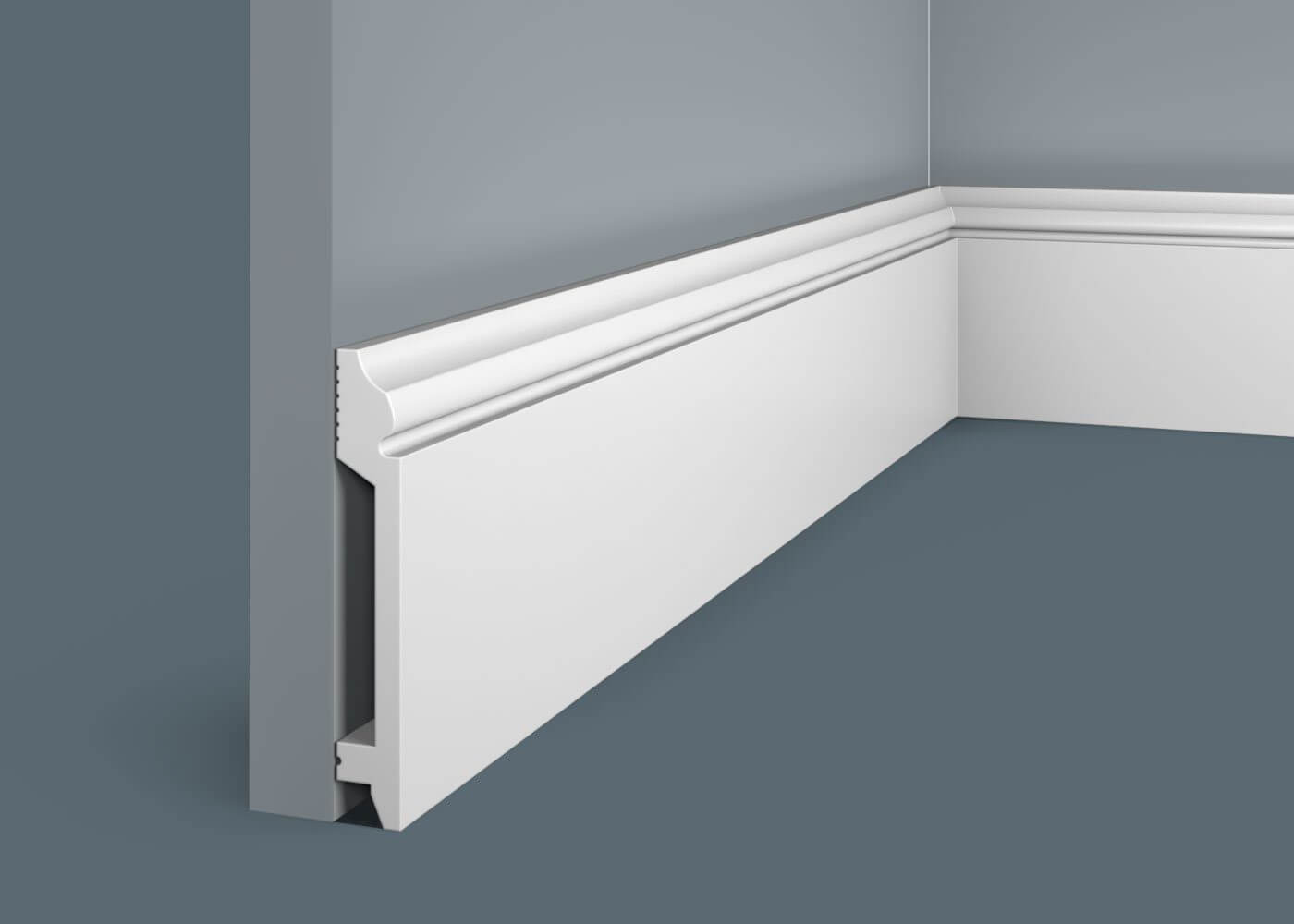 Отделка стен и потолка Плинтус Cosca Decor PX026 100х15х2000 мм