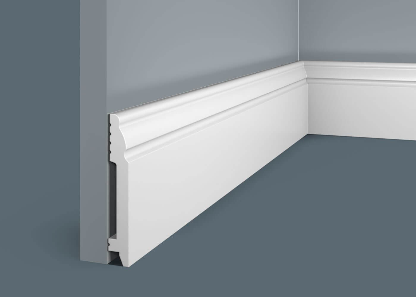 Отделка стен и потолка Плинтус Cosca Decor PX027 99х15х2000 мм