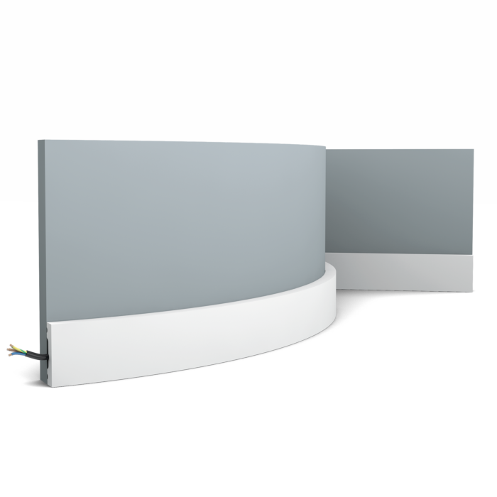 Отделка стен и потолка Плинтус гибкий Orac Decor SX162F 2000х40х10 мм