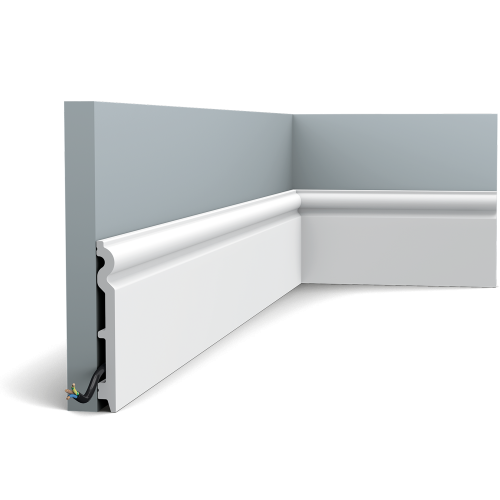 Отделка стен и потолка Плинтус Orac Decor SX138 2000х138х15 мм